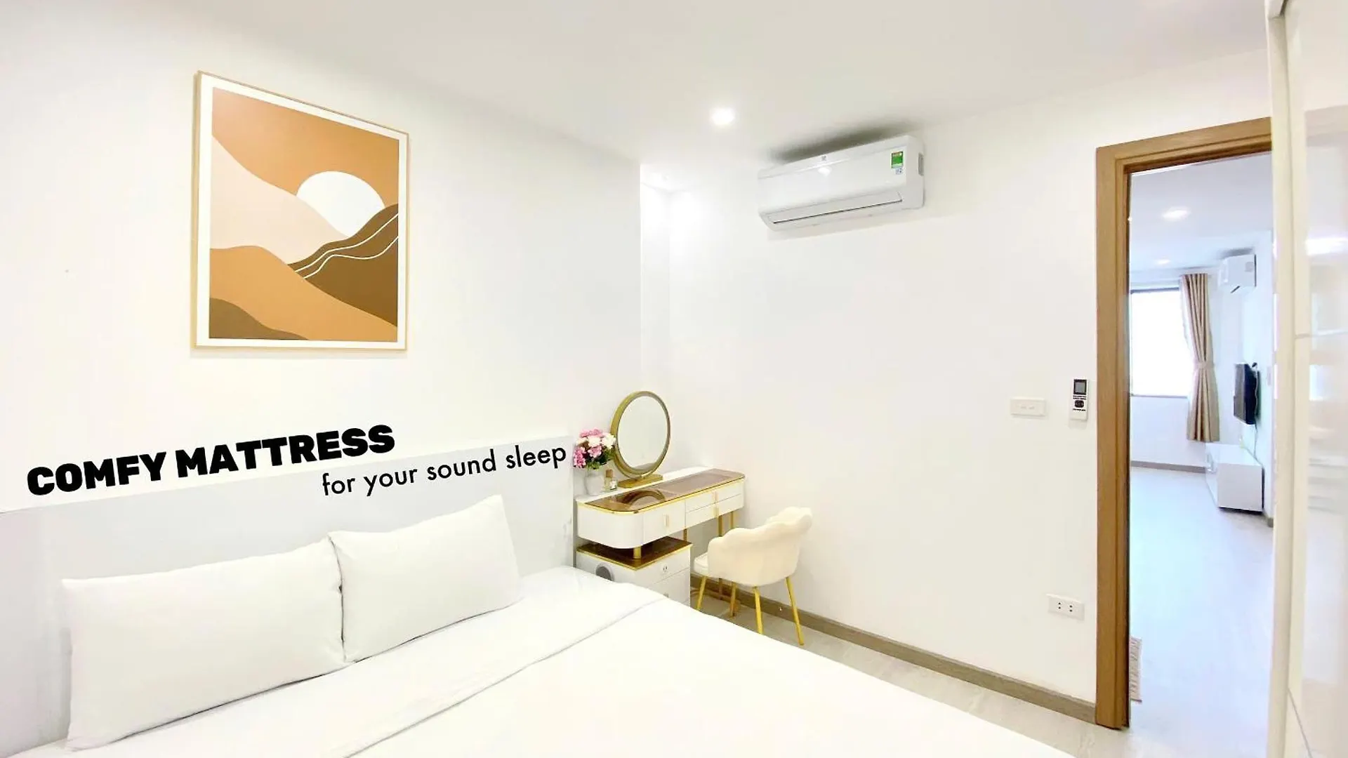 1 Bedroom Apart,King Bed, City View, My Khe Beach Da Nang 0*,